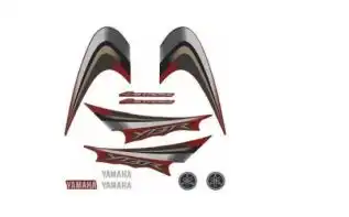 Jg De Faixas Ybr 125 07 (Vermelha)