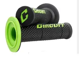 Manopla Circuit V Racing (Preta/Verde) ++