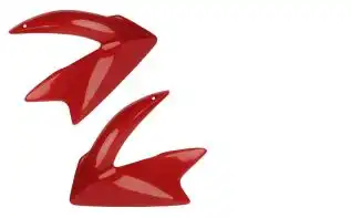 Carenagem Lateral Injetada (Par) Nxr Bros 125 2013 Vermelh 12/13