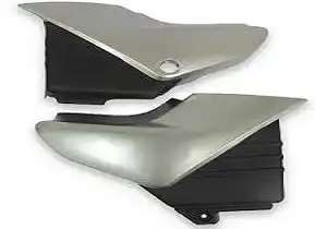 Tampa Lateral Pintada (Par) Ybr 125 (S/Faixa) 04 (Prata)