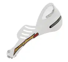 Protetor De Mão Protork 788 (Guidão Ferro) Branco ++