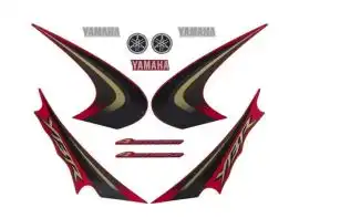 Jg De Faixas Ybr 125 08 (Vermelha)