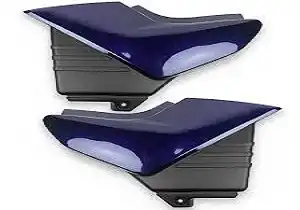 Tampa Lateral Pintada (Par) Ybr 125 (S/Faixa) 04 (Roxo)