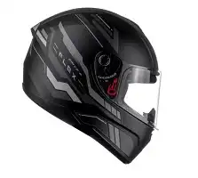 Capacete Drive 2 Hg (Fosco) Flex Preto Fosco/Grafite (58) ++