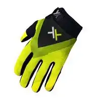 Luva Mattos Racing Atomic Preta/Amarela (L/G) ++