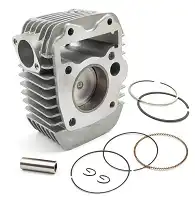 Cilindro Com Camisa Pistão/Aneis Biz 125 06/08