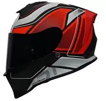 Capacete Origine (Fosco) Dinamo Preto/Branco/Vermelho (56) ++