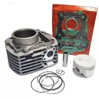 Cilindro Com Camisa Pistão/Aneis Fazer 150/Xtz 150 Crosser (C/Junta Desc.)