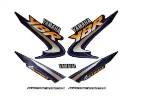 Jg De Faixas Ybr 125 03 (Preta)