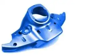 Carcaça Inf. Do Painel Crypton 99 - Azul Met.