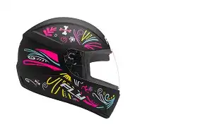 Capacete Fly F9 Hg (Brilho) Fiesta Preto/Color (56) ++