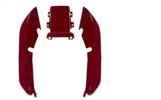 Rabeta Completa Titan 95/99 (3Pçs) Vermelho 2000