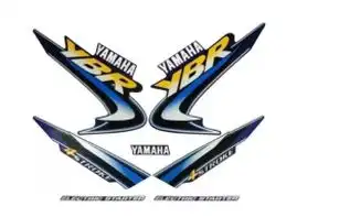 Jg De Faixas Ybr 125 02 (Azul)