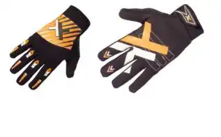 Luva Mattos Racing Mx Pro 18 Preto/Laranja (Ggg) ++