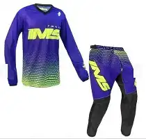 Conjunto Calça + Camisa Ims Mx Azul/Fluor (46/Gg) ++