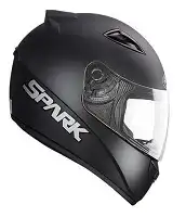 Capacete Ebf (Brilho) New Spark Solid Preto (60) ++