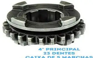 Engrenagem Primária Da 4 (23 D) Cg 5 Marchas 85.../Fan 125 08/Nxr Bros