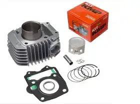 Cilindro Com Camisa Pistão/Aneis Biz 125 09 (Inj.) (C/Junta Desc. Aneis)