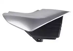 Tampa Lateral Pintada (Par) Ybr 125 (S/Faixa) 05/06 (Prata)