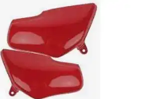 Tampa Lateral Pintada (Par) Titan 95/99 (Vermelho 95/97)