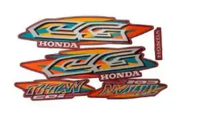 Jg De Faixas Titan 99 (Vermelha)