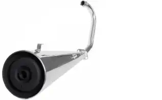 Escape Mod. Original Titan 150 Ks/Es (Mais Curto/Cromado)