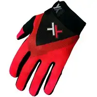 Luva Mattos Racing Atomic Preta/Vermelha (Xl/Gg) ++