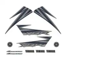 Jg De Faixas Ybr 125 06 (Prata)