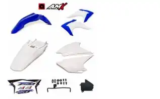 Kit Carenagem Amx Crf 230 2015 (Azul/Branco) ++
