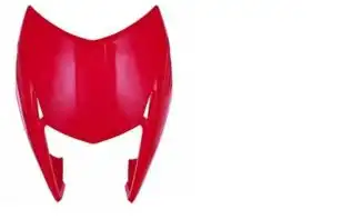 Carenagem Farol Injetada Nxr Bros 2009 Vermelho 2009