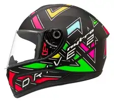 Capacete Drive 2 Hg (Fosco) Nytro Preto Fosco/Color (56) ++