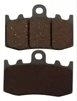Pastilha Diant. Bmw K 1200 Rs 01.../Bmw K 1200S 05/08/Bmw K 130 09.../Bmw 1200 Gs Tripple Black 11...