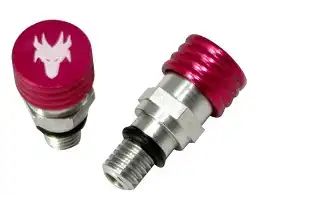 Valvula De Ar Para Suspensao Dianteira (5Mm/Vermelha) ++