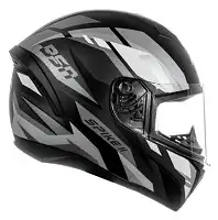 Capacete Peels Spike Ii (Fosco) Bsn Preto Fosco/Grafite (60) ++