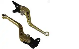 Manete Com Regulagem (Par) Fazer 250/Xtz 250 Lander (Dourado)