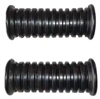 Borracha Estribo Diant. Ybr 125/Rx 125/180/Rd 135 (Antiga) (Par)