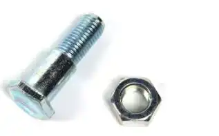 Parafuso Cavalete Lateral Biz 100/Titan 125/Fan 125/150/160/Ybr 125 (C/Porca)