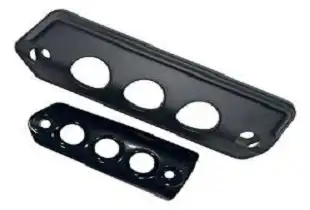 Protetor Escapamento Xlr 125 97/02/Xr 200 94/02 (Preto)