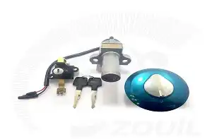 Chave Kit Ignição/Tampa Tanque/Trava De Guidão Cbx 250 Twister 01/05