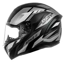 Capacete Peels Spike Ii (Brilho) Bsn Preto/Grafite (58) ++