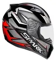 Capacete Ebf (Fosco) New Spark Spot Preto Fosco/Vermelho (60) ++
