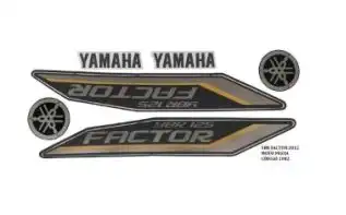 Jg De Faixas Factor 125 12/13 (Preta)