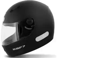 Capacete Ebf 7 (Fosco) New Solid Preto Fosco (58) ++