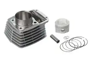 Cilindro Com Camisa Pistão/Aneis Xlr 125/Today 125 92.../Titan 99/00/01