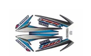 Jg De Faixas Ybr 125 04 (Roxa)