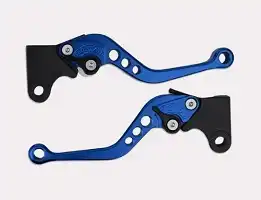 Manete Com Regulagem (Par) Titan 92/95/Titan 00 Ks/Titan 150 Ks/Kse/Fan (Azul)