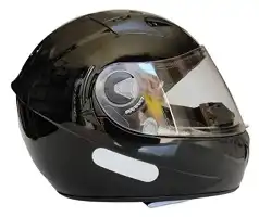 Capacete Ebf X Troy Ff 526 (Brilho) Solid Preto (58) ++