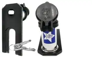 Trava Anti Furto  Xlr125 /Xr200 /Speed 125/150 /Titan 160++