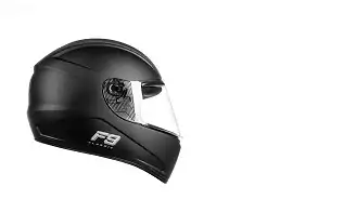 Capacete Fly F9 Hg (Fosco) Classic Preto Fosco (56) ++
