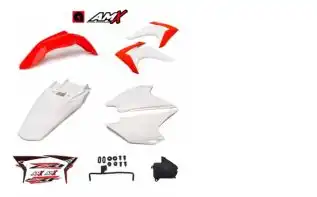 Kit Carenagem Amx Crf 230 2015 (Branco/Vermelho) ++